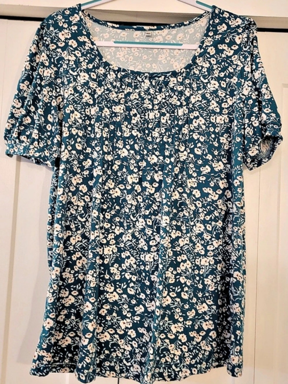 Plus Size Cotton Ultimate Scoopneck Swing Tunic Swing Tunic Green